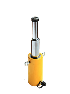 Домкрат гидравлический телескопический TOR HHYG-10435D (ДТ10Г435) 10 т (3 уровня) HV Market