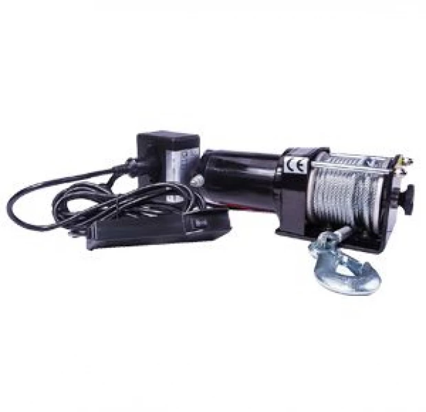 Лебедка автомобильная TOR ЛА S12000 г/п 5443 кг 28 м 24V HV Market