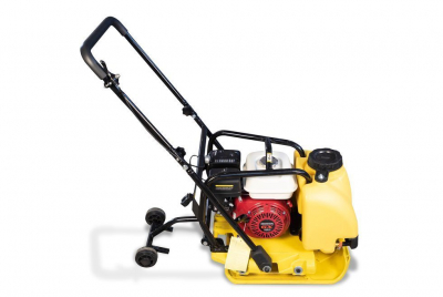 Виброплита TOR C-85T(R) 90 кг, 13,5кН (Loncin) бак, коврик, колесный комплект HV Market