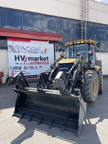 Экскаватор-погрузчик SHANMON 388H (Рычаги) HV Market