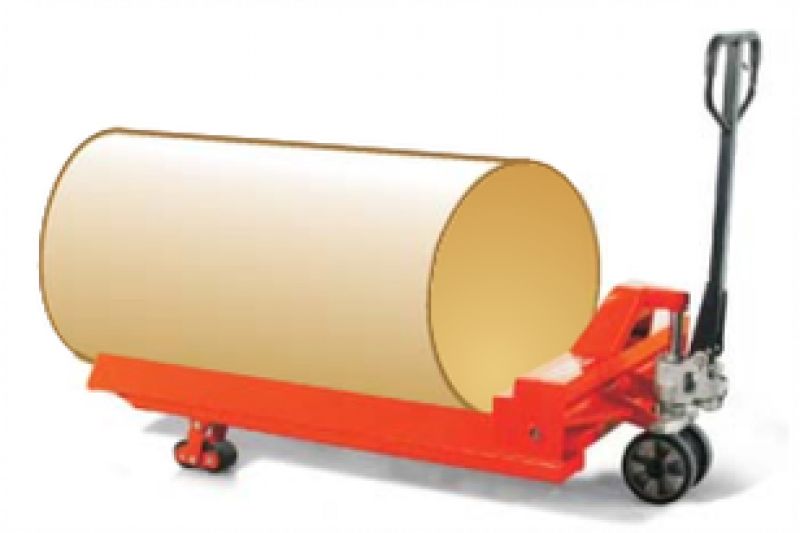 Тележка гидравлическая для рулонов ACR 20R1500 1150x1150, PU+PU, tandem HV Market
