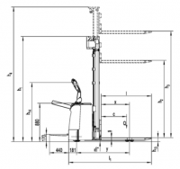 Штабелер PS 16N (5500) HV Market