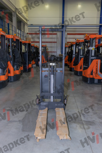 Ручной штабелер с электроподъемом SPN-1025C HV Market